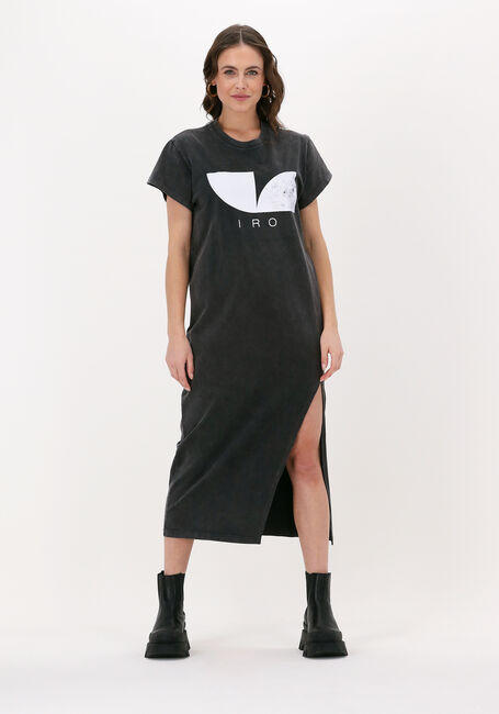 Grijze IRO Midi jurk DAKOLY - large