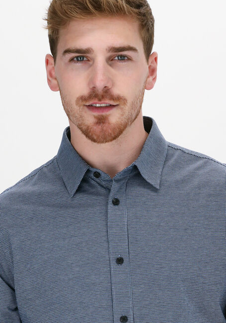Blauwe SCOTCH & SODA Casual overhemd 163243 - CLASSIC SLIM FIT KNIT - large