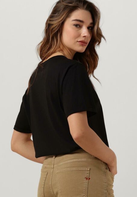 MSCH COPENHAGEN T-shirt TERINA ORGANIC SMALL LOGO TEE en noir - large