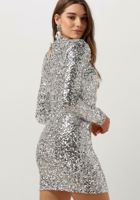 JOSH V Mini robe ALEIA en argent - large