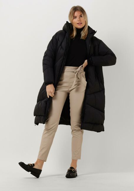 Zwarte SUMMUM Coltrui PULLOVER PUFFY SLEEVES CIRCULAR KNIT - large