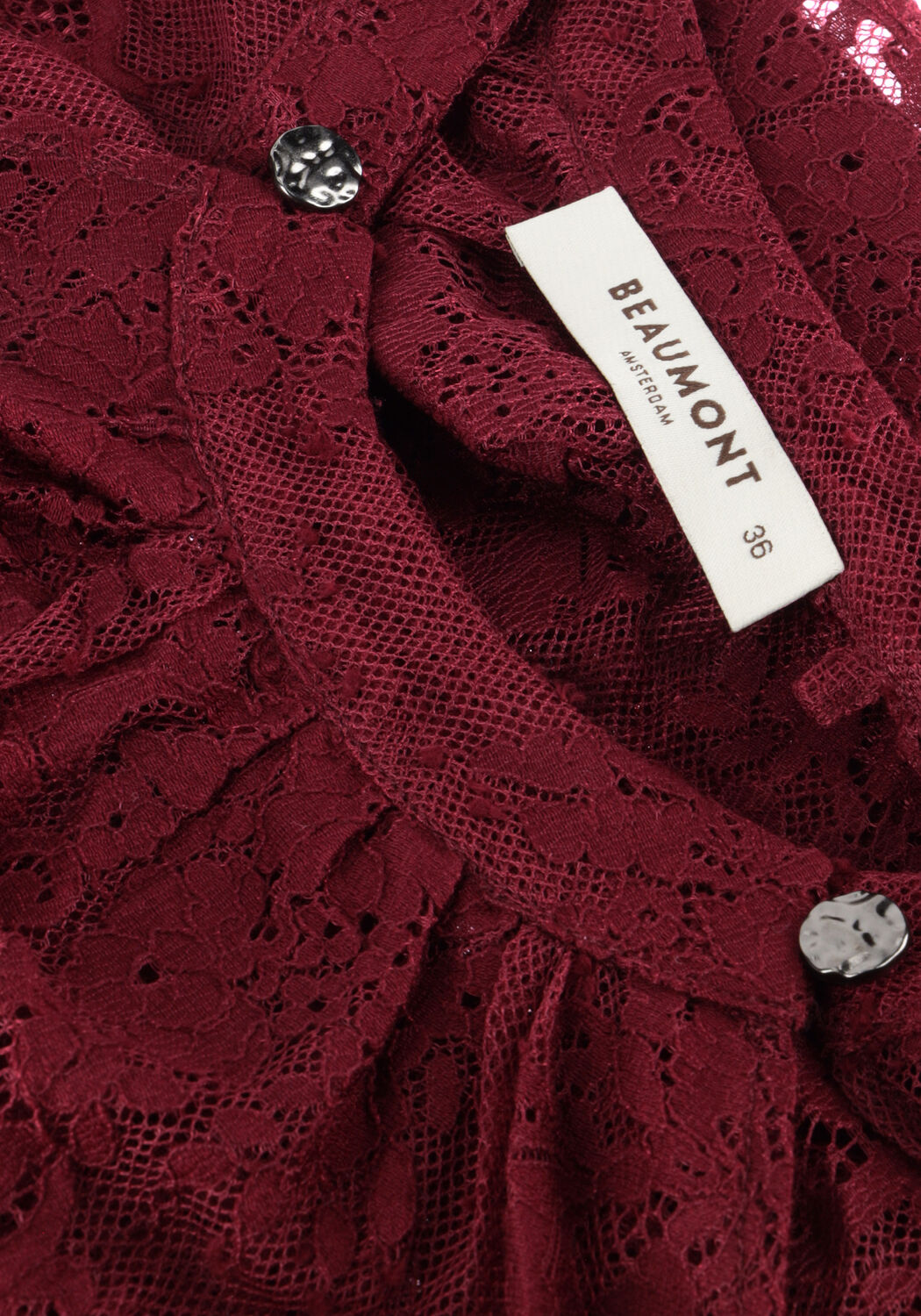 Bordeaux BEAUMONT  CAROLINE BLOUSE - large