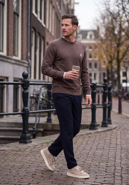THE GOODPEOPLE Pull KANVAS en beige - large