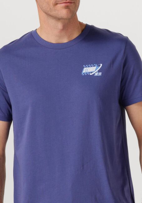 Blauwe STRØM Clothing T-shirt T-SHIRT - large