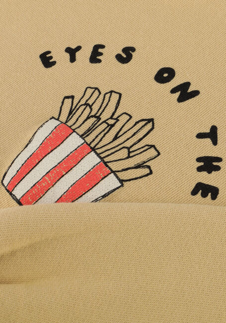 Beige Sproet & Sprout Trui SWEATSHIRT FRENCH FRIES - large