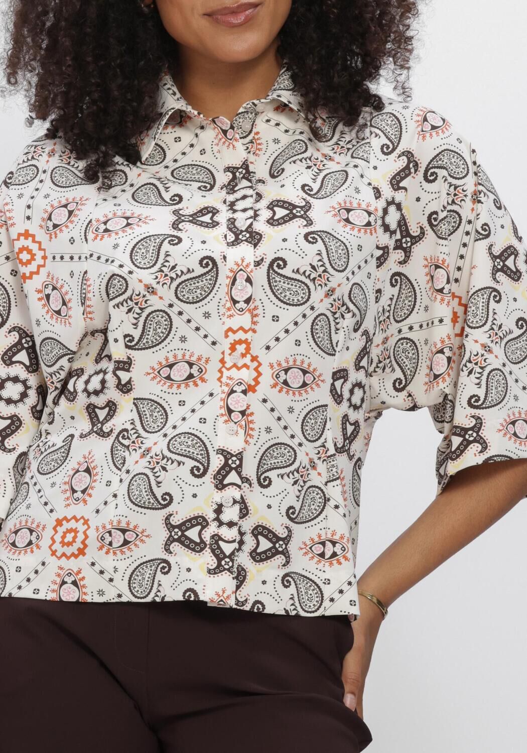 STUDIO ANNELOES FABIENNE BLOUSE Blouses Blanc - large