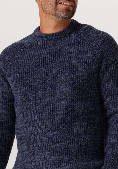 Donkerblauwe BARBOUR Trui HORSEFORD CREW NECK JUMPER - large
