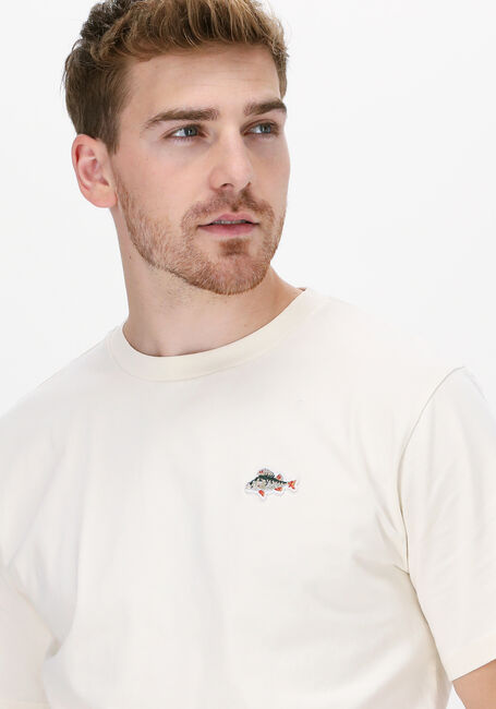Gebroken wit FORÉT T-shirt FISH T-SHIRT - large