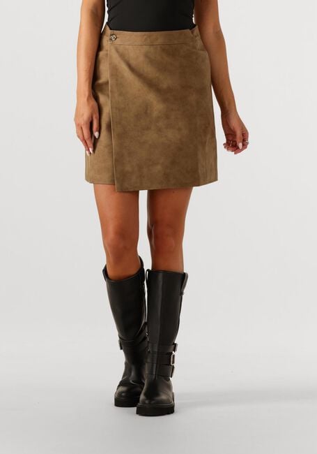 ENVII Jupe midi ENTUCSON SKIRT 7264 en camel - large
