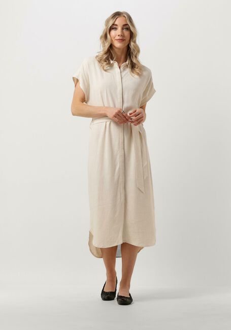 OBJECT Robe midi OBJSANNE ADIL SHIRT DRESS Sable - large