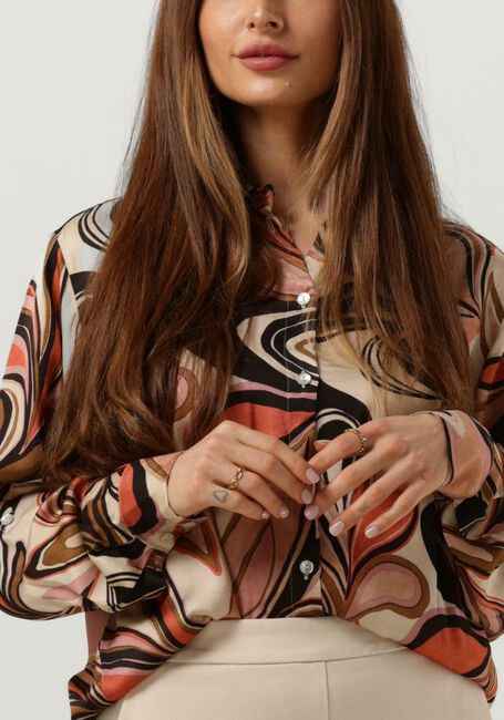 Multi SUMMUM  BLOUSE PAINTED FLOWER - large