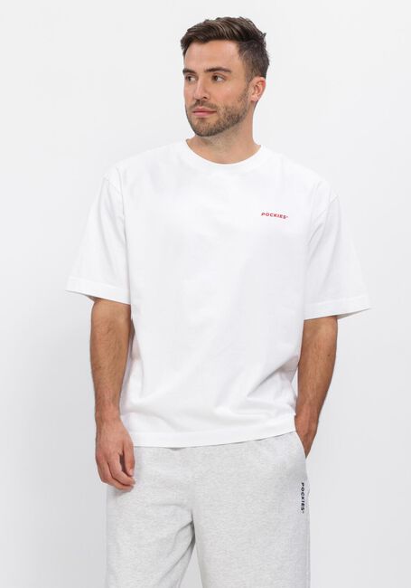POCKIES T-shirt LOBSTER WEEKEND TEE en blanc - large