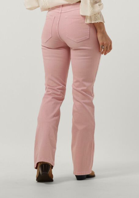 SUMMUM Flared jeans FLARED PANT STURDY STRETCH TWILL en rose - large