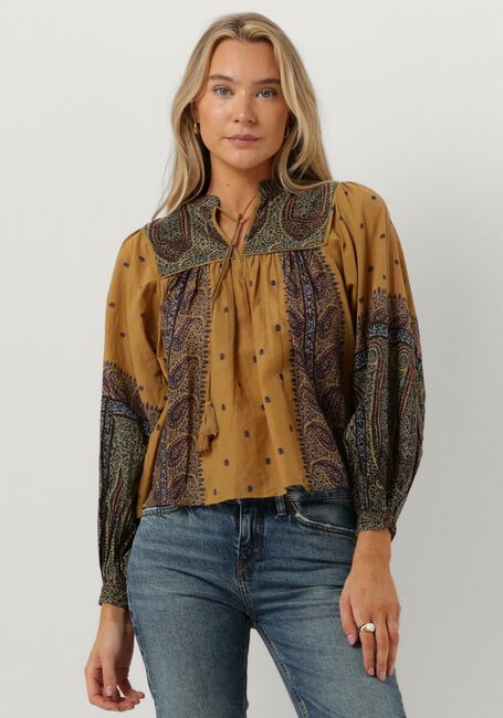 ANTIK BATIK HIDA BLOUSE Blouses en camel - large