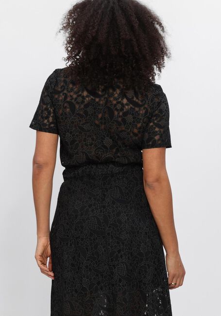 OBJECT Haut OBJBIANCA S/S LO POLO TOP en noir - large