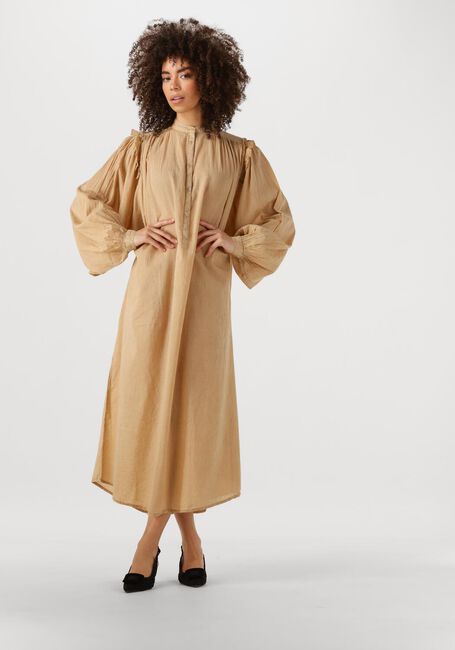 MES DEMOISELLES Robe midi SABI en beige - large