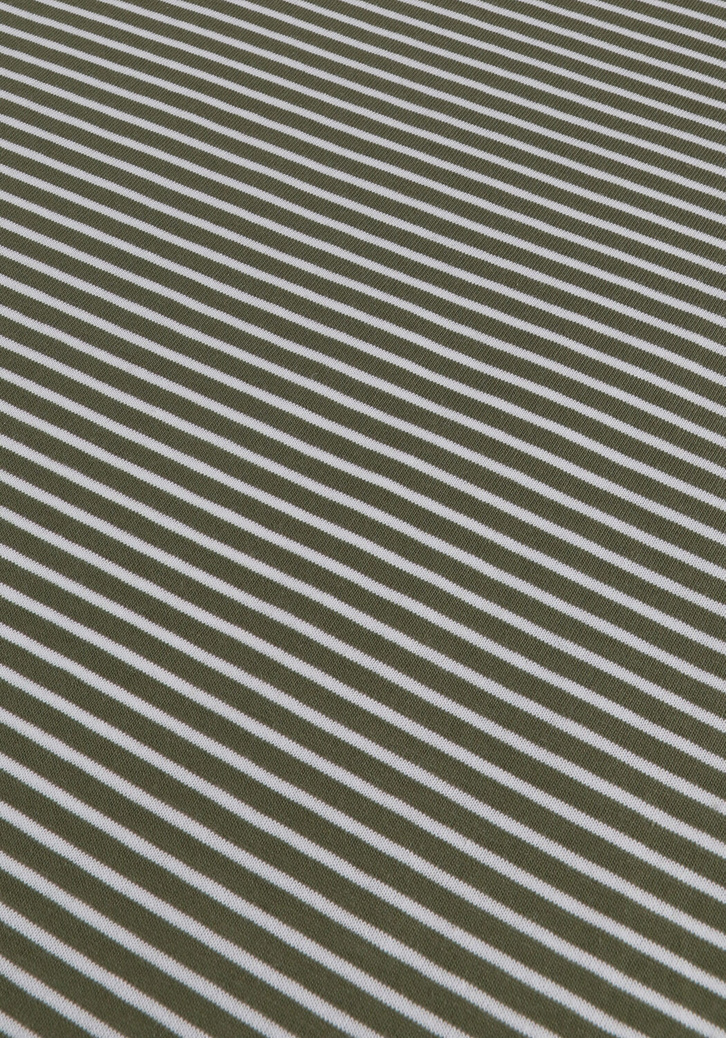 Olijf SELECTED MEN T-shirt SLHNORMAN180 STRIPE SS O-NECK - large