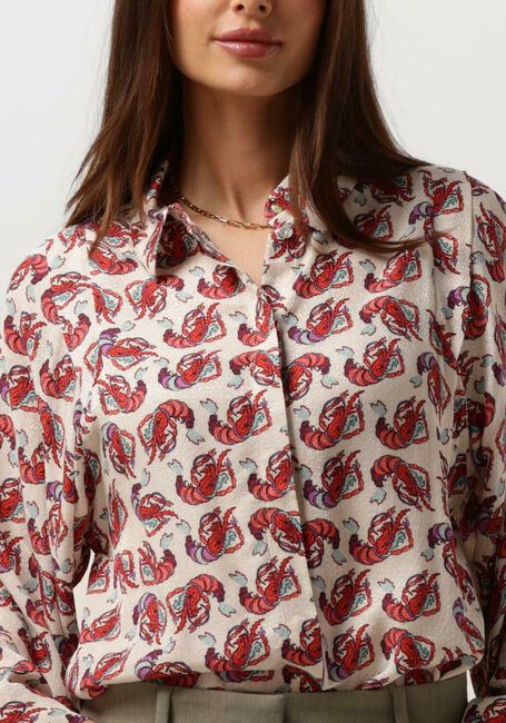 POM AMSTERDAM FETE DU SHRIMP BLOUSE Blouses en orange - large