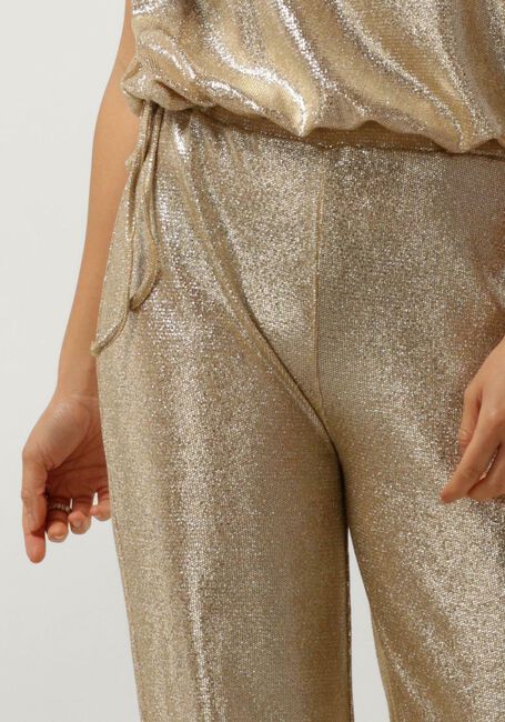 NUKUS Pantalon large BASILE PANTS en or - large