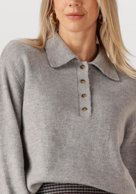MODSTRÖM Chandail TREEMD POLO en gris - large