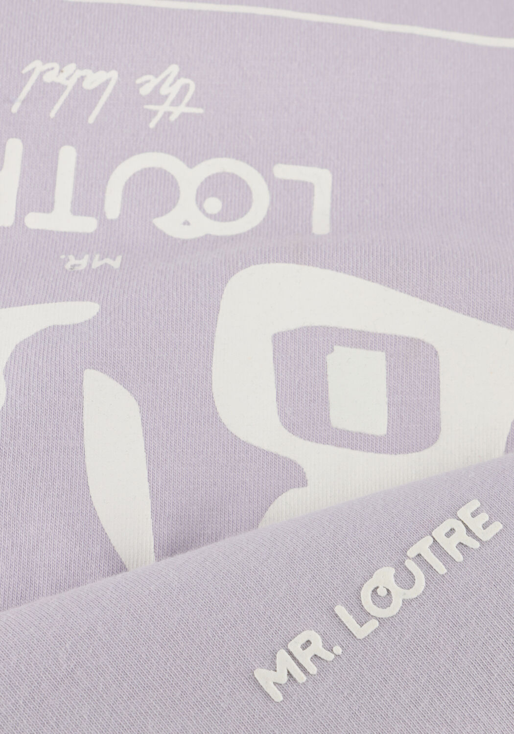 MR. LOUTRE T-shirt SAMUEL + Lilas - large