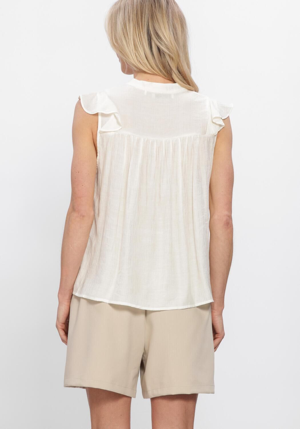 NUKUS Haut FIORA TOP Blanc - large