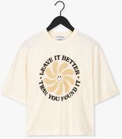 CATWALK JUNKIE T-shirt TS HAPPY FLOWER Écru