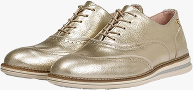 FLORIS VAN BOMMEL SFW-30034 Chaussures à lacets en or - large