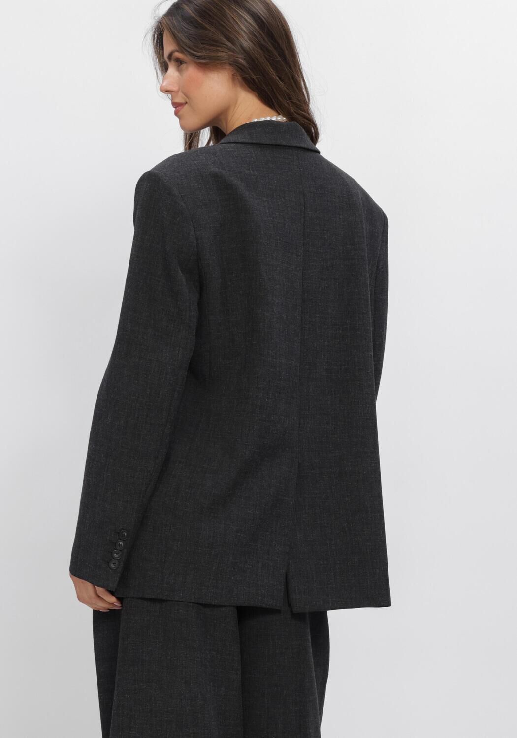 Donkergrijze ELEH Blazer EFW260193 - large