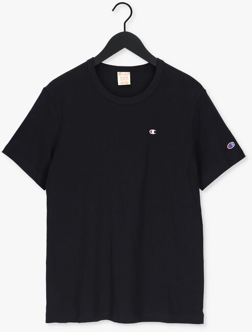Zwarte CHAMPION T-shirt SMALL C LOGO T-SHIRT - large