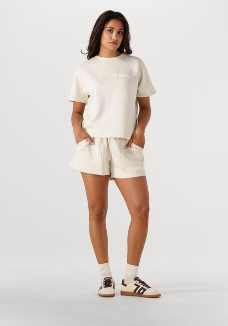 MSCH COPENHAGEN Pantalon courte MSCHHARISSA IMA Q POCKET SWEAT SHORTS en blanc - large