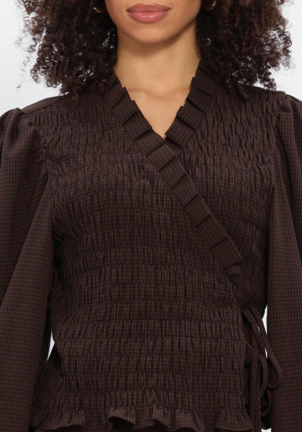 HARPER & YVE DEBBY-LS Blouses en marron - large