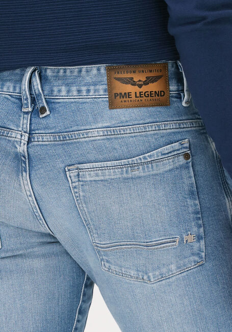 Vaardig Canada mug Blauwe PME LEGEND Slim fit jeans COMMANDER 3.0 BRIGHT SUN BLEACHED | Omoda
