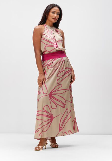 JAPAN TKY Jupe maxi KANA DESSIN en beige - large