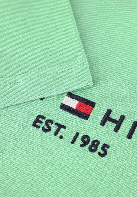 Groene TOMMY HILFIGER T-shirt TOMMY LOGO TEE Groene TOMMY HILFIGER T-shirt TOMMY LOGO TEE - large