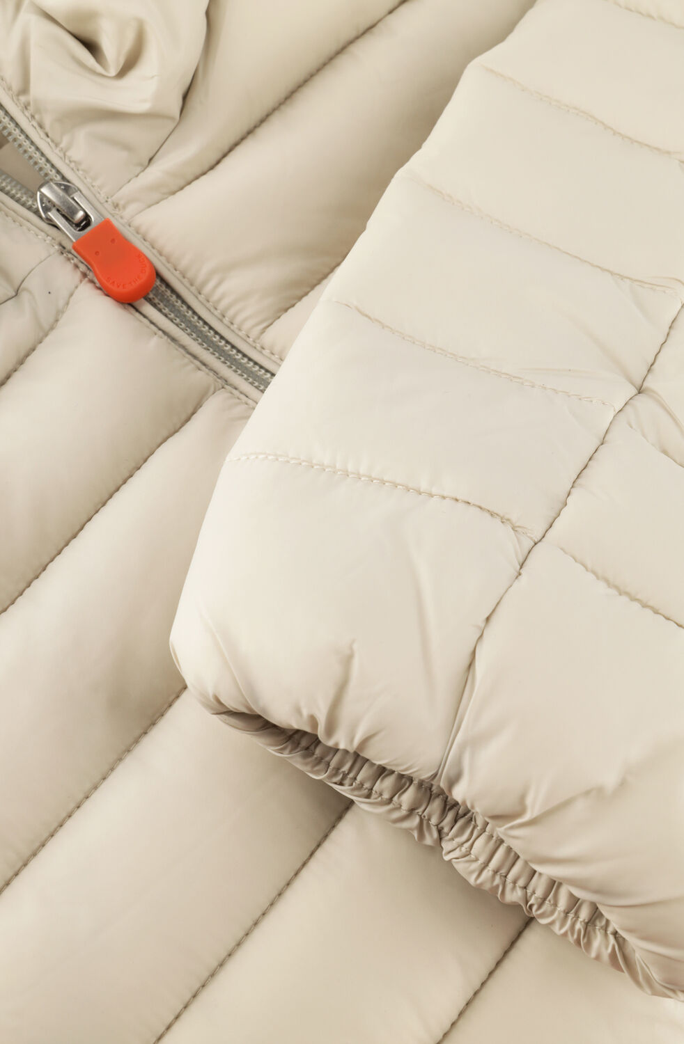 Beige SAVE THE DUCK Gewatteerde jas ALEXANDER GIGA01 - large