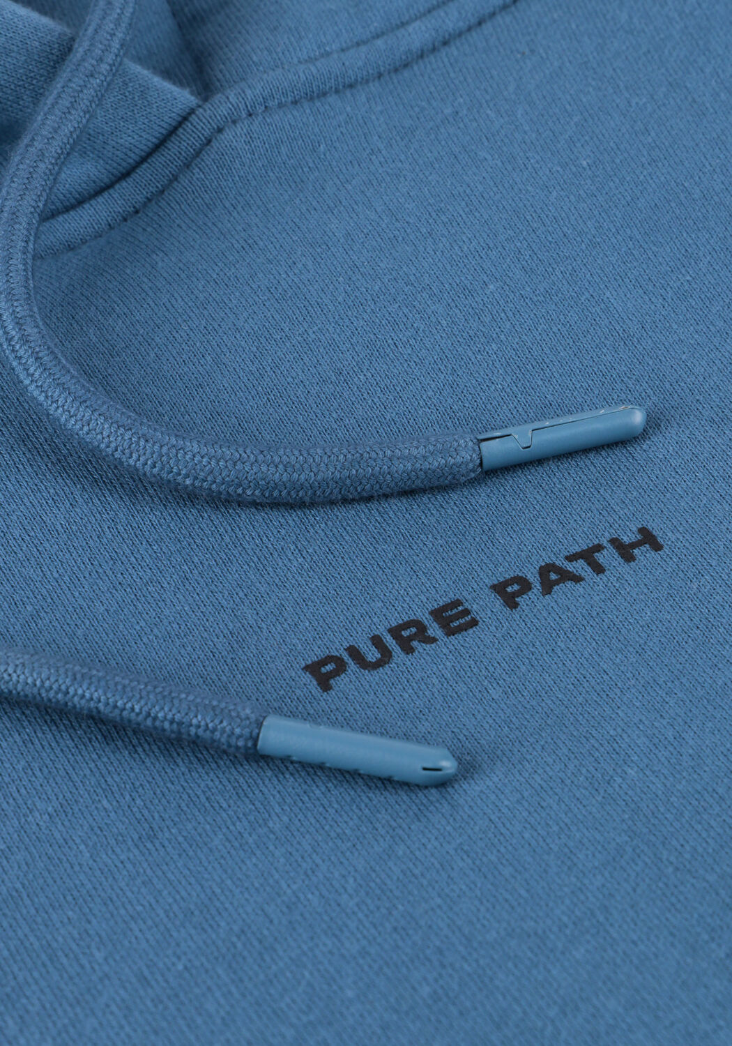 Blauwe PURE PATH Sweater REGULAR FIT HOODIE LS SWEATERS - large