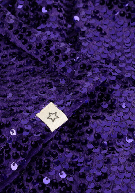 YOUR WISHES Mini-jupe SEQUIN MESH WIDE SKIRT en violet - large