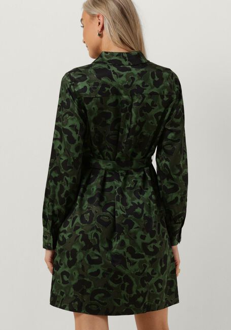 OBJECT Mini robe OBJSARAH L/S SHIRT DRESS Vert foncé - large