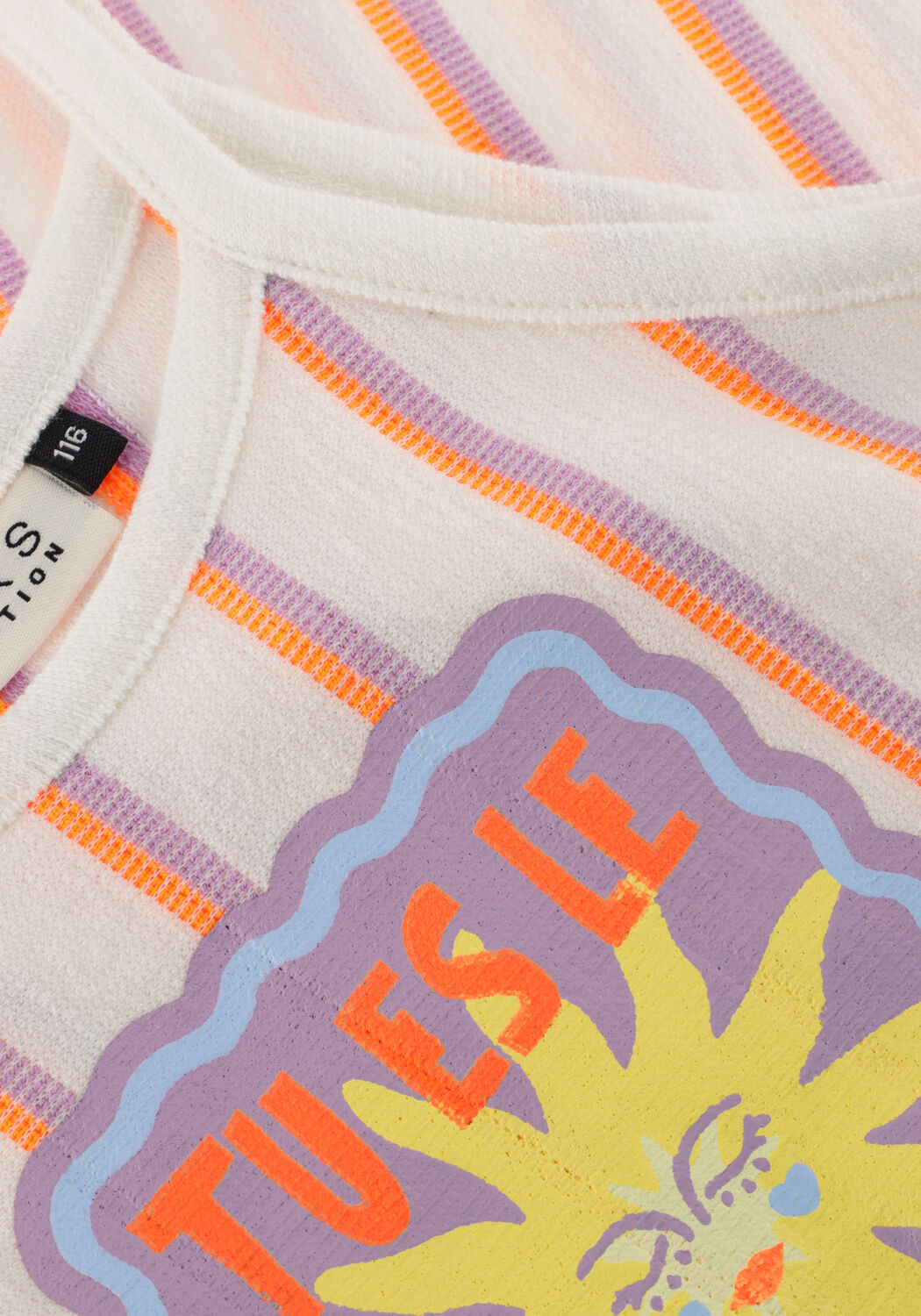 LOOXS Little Mini robe 2613-7856 Blanc - large