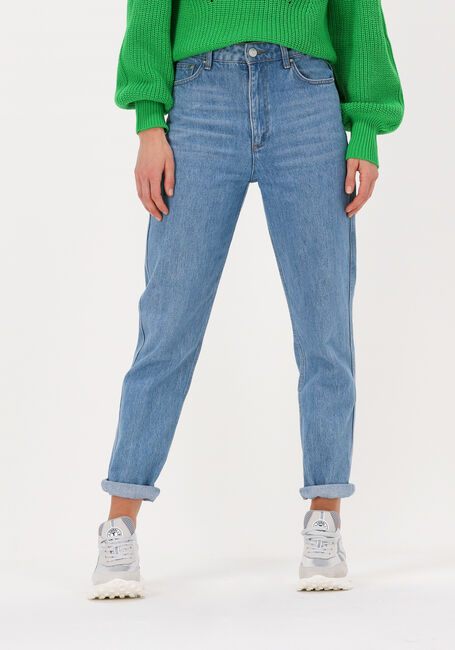 Y.A.S. Straight leg jeans YASZEO MW GF ANKLE JEANSD Bleu clair - large