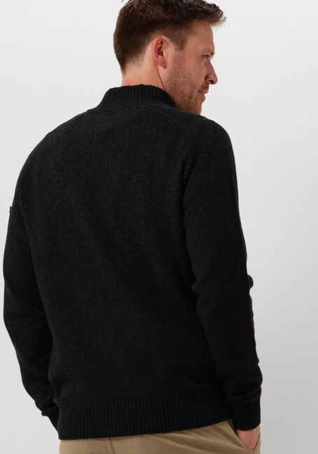 PEUTEREY Pull BRAILLE en noir - large