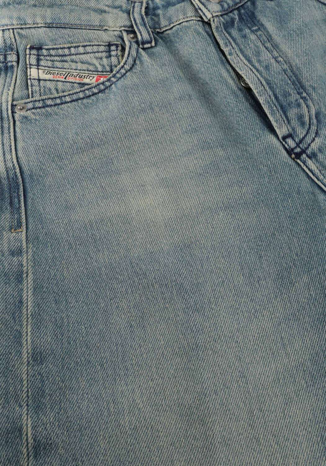 DIESEL Straight leg jeans 1971 D-SENT Bleu clair - large