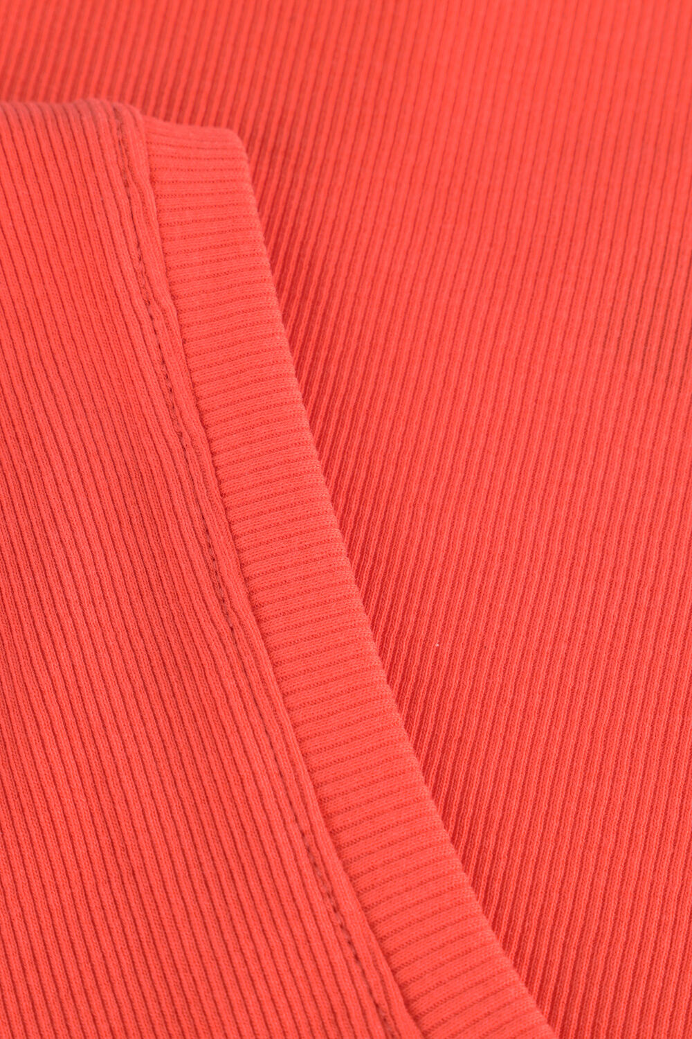 Oranje TOMMY JEANS Top TJW ESSENTIAL RIB TANK EXT - large