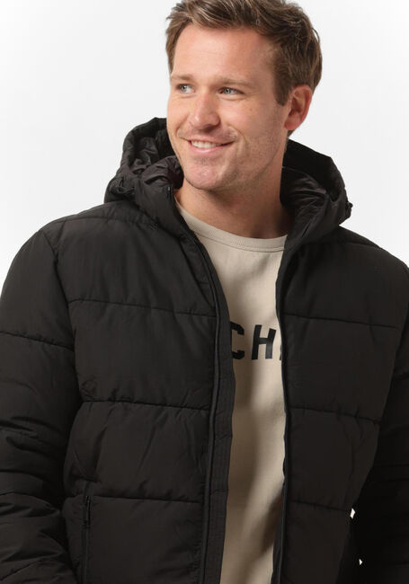 SELECTED HOMME Veste matelassé HARRY PUFFER JKT W en noir - large