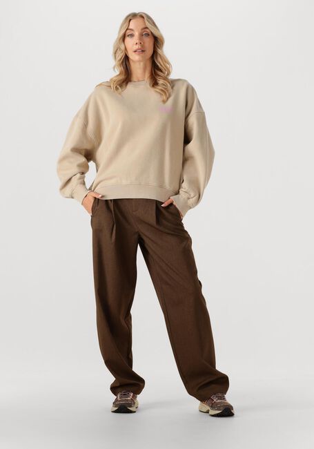 Beige AMERICAN VINTAGE Trui PLIZZY - large