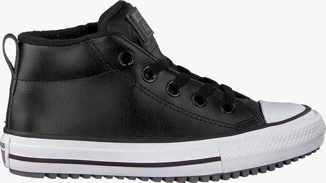 Zwarte CONVERSE Hoge sneaker CHUCK TAYLOR A.S. STREET KIDS - large