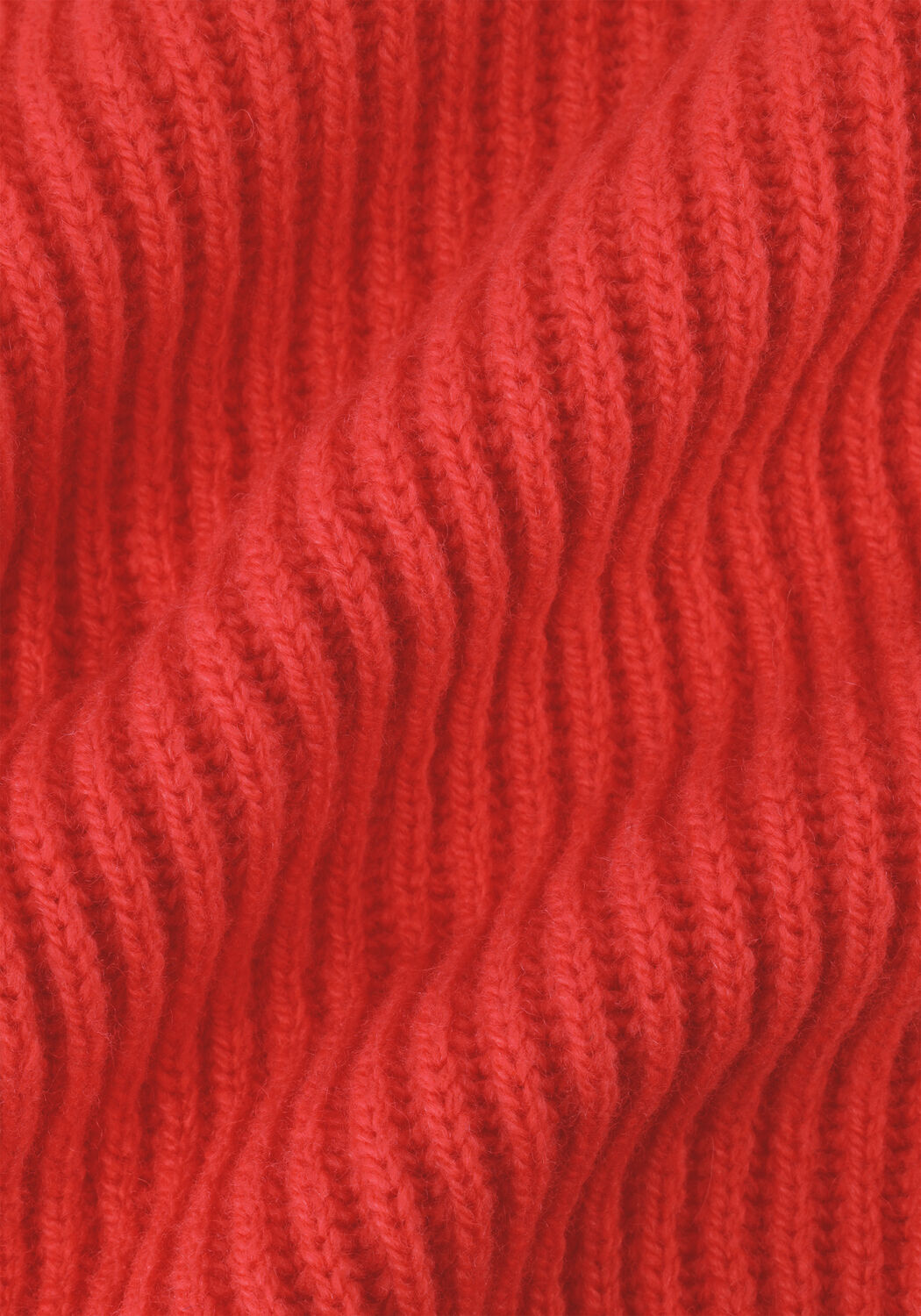 DRYKORN Col roul&eacute; TILDI en rouge - large