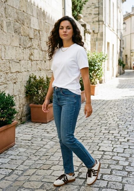 Blauwe LEVI'S Straight leg jeans 724 HIGH RISE STRAIGHT WAY WAY BACK - large