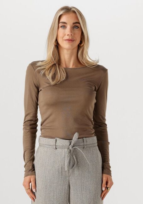 MODSTRÖM Haut HARPERMD LS TOP en marron - large